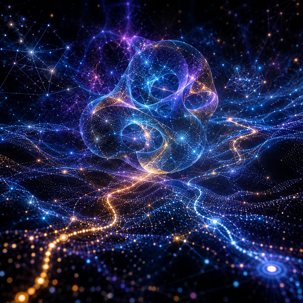 AI meets string theory